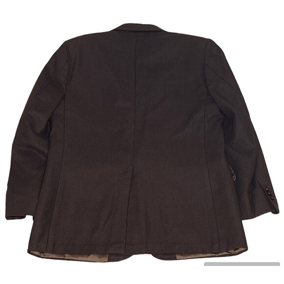 Vintage Haggar‎ Sport Coat Blazer Mens 42R Brown Tweed Vintage - Picture 2 of 12